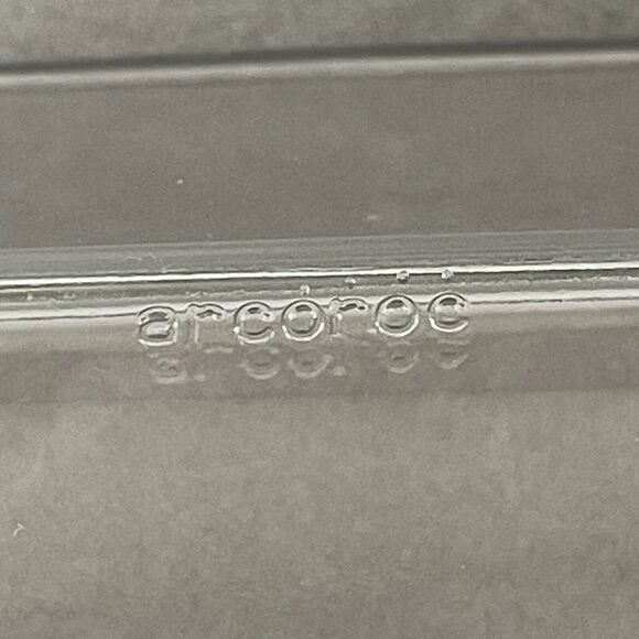 Arcoroc France Octime Clear Octagonal Bowls Glass 7 3/4" across Lot of 2 - Picture 7 of 8